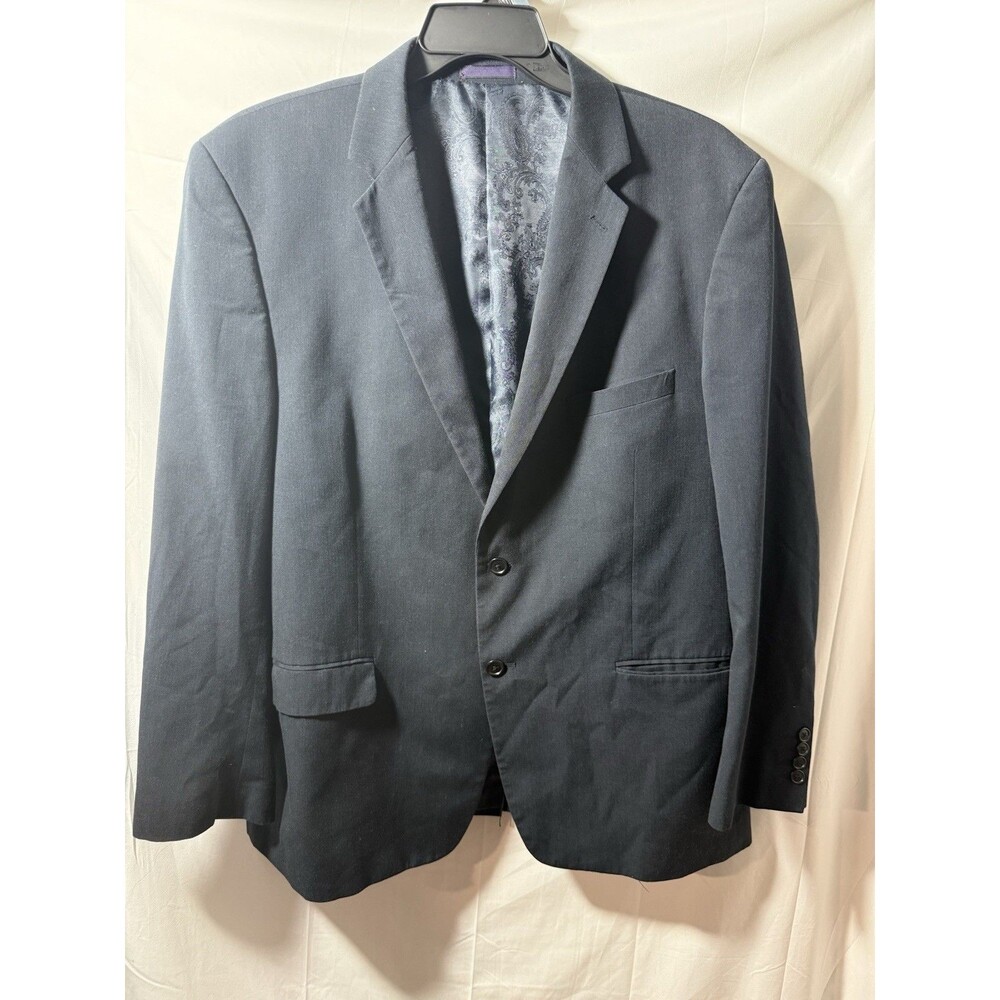 Adolfo Mens Suit Jacket Size 46R High Twist Micro Tech Super Deluxe